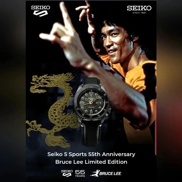 Seiko 5 Sport Bruce Lee Limited Edition #3067/15000 - Picture 6 of 11